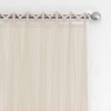 Greta Crushed Sheer Kids Single Window Curtain Panel - Elrene Home Fashions - 3 of 4