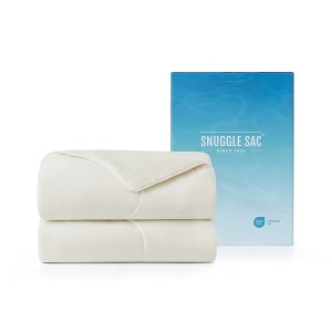 Snuggle Sac Dual-Sided Cooling Comforter Lightweight Blanket Summer Quilt with Breathable Comfort - 1 of 4
