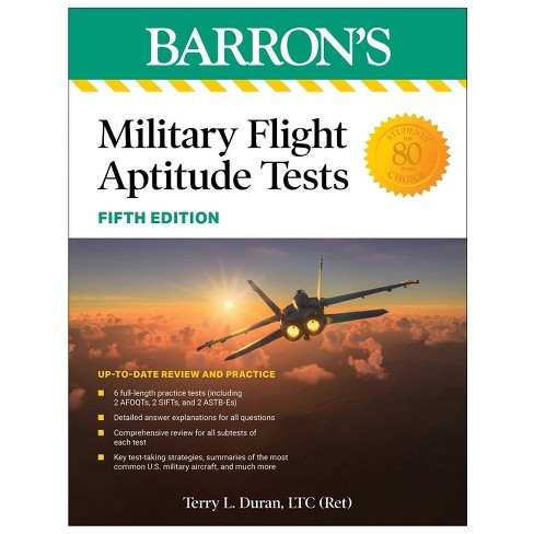 Military Flight Aptitude Tests, Fifth Edition: 6 Practice Tests ...