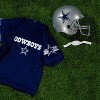 Franklin Sports Dallas Cowboys Kids Football Uniform Set - NFL Youth Football Costume for Boys & Girls - Set Includes Helmet, Jersey & Pants - Small