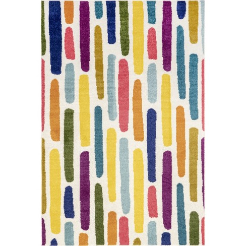 Nuloom Rizzo Puppy Kids Machine Washable Area Rug : Target