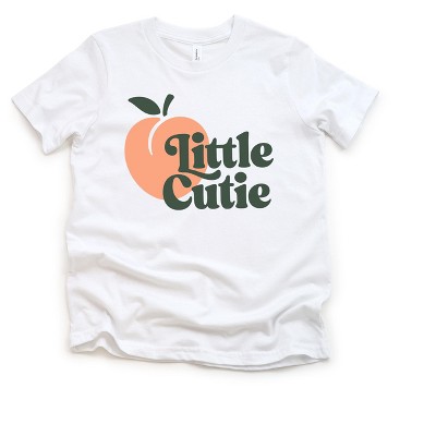 The Juniper Shop Little Cutie Girls Short Sleeve Tee