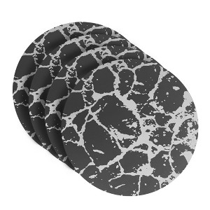 Dainty Home Marble Cork 15" Round  Placemats Set Of 4 - 1 of 3