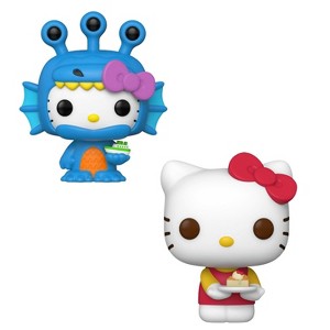 Funko Pop! 2 Pack Hello Kitty x Kaiju Sea Kaiju #41 & Hello Kitty with Dessert #89 - 1 of 3