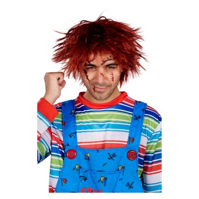 Angels Costumes Evil Doll Adult Costume Wig | One Size