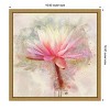 Amanti Art Pretty Pastel Lily I by Leda Robertson Canvas Wall Art Print Framed 16 x 16-in. - 4 of 4