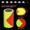 Unique Bargains Waterproof Self-Adhesive Warning Safety Reflective Tape - 3 of 4
