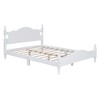 KTMBDW Full Size/Queen Size Retro Style Wood Platform Bed Frame with Headboard,Footboard,and Wooden Slat Support, No Box Spring Needed - 4 of 4