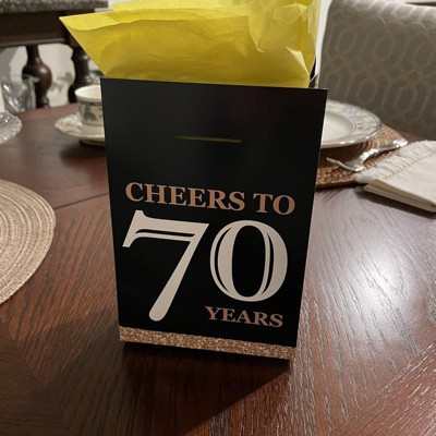 70th Birthday Favor Bags, 70th Birthday Favor Bags