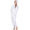 Joggies - White Frosting Kids Footless Hoodie One Piece - 3 of 4