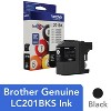 Brother LC 201 Black Ink Cartridge Standard (LC-201BKS) 1738544 - image 2 of 4