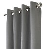 Thermaplus Shadow Blackout UV Protection Grommet Curtain Panel for Windows 52" x 63" Grey - 3 of 4