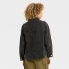 Women's Denim Shacket - Future Collective Black Wash - 2 of 3