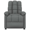 vidaXL Recliner Leisure Adjustable Cozy Chair for Home Theater Cinema Fabric - 3 of 4