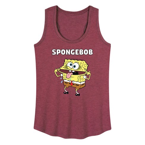 Women's - SpongeBob SquarePants - SpongeBob SquarePants Graphic Racerback Tank - image 1 of 4