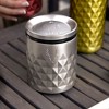 Viski Paragon Cocktail Tumbler Insulated Cocktail Cups, Insulated Rocks Tumbler Stainless Steel Whiskey Glasses with Ceramic Coating 12oz Set of 1 - image 2 of 4