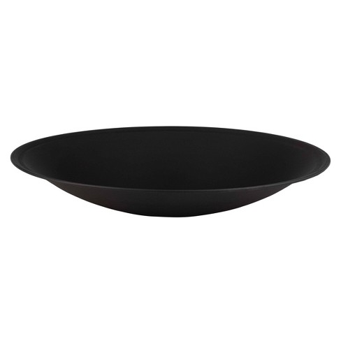 Pure Garden 24&quot; Replacement &amp; Diy Fire Bowl Round Outdoor Fire Pit 