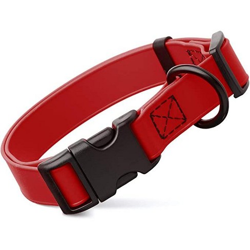 Dogline Biothane Waterproof Collar With Qr Buckle Red W 3/4 - L 12-19 :  Target