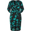 Women's Plus Size Kimberly Print Maxi Dress - aquarelle | CITY CHIC - image 4 of 4