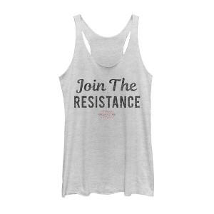 Women's Star Wars The Last Jedi Join Text Racerback Tank Top - 1 of 3