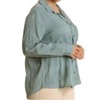 Women's Chenille Button Down Top - umgee - 3 of 4