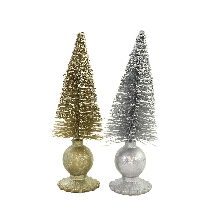 Christmas Sparkly Vintage-Looking Tree One Hundred 80 Degree  -  Decorative Figurines, 2 of 4