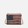 MKF Collection Madeline Printed Flag Vegan Leather Crossbody Bag by Mia K - 2 of 4