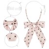 Elerevyo Women's Polka Dots Adjustable Neckwear Pre-tied Ribbon Bow Ties - 3 of 4
