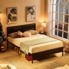 VECELO Bed Frame with Wooden Headboard, Heavy-Duty Platform Bed - 4 of 4