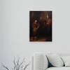 Rembrandt 'Return of the Prodigal Son' Floating Brushed Aluminum Art - 3 of 3