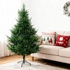 SeaCamel 5FT (60in) Classic Pencil Christmas Tree - 556 Dense Branch Tips, Realistic Design for Halloween & Christmas Decor - 2 of 4