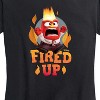 Women's - Inside Out - Anger Fired Up Short Sleeve Graphic T-Shirt - 2 of 4