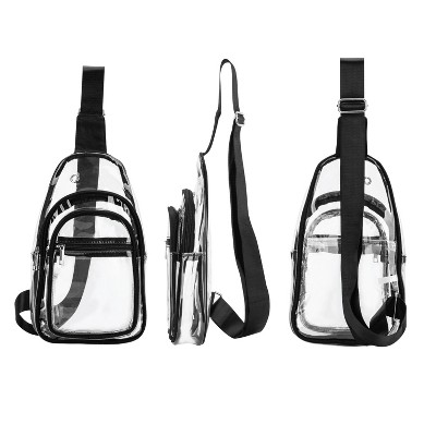 Garnen Clear Bag For Stadium Events, Clear Crossbody Bag For Stadium, Clear Crossbody Purse for Concerts Festival, Stadium Bag With Adjustable Strap — фото 5