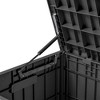 LACOO 82 Gal. Outdoor Storage Resin Deck Box - 4 of 4