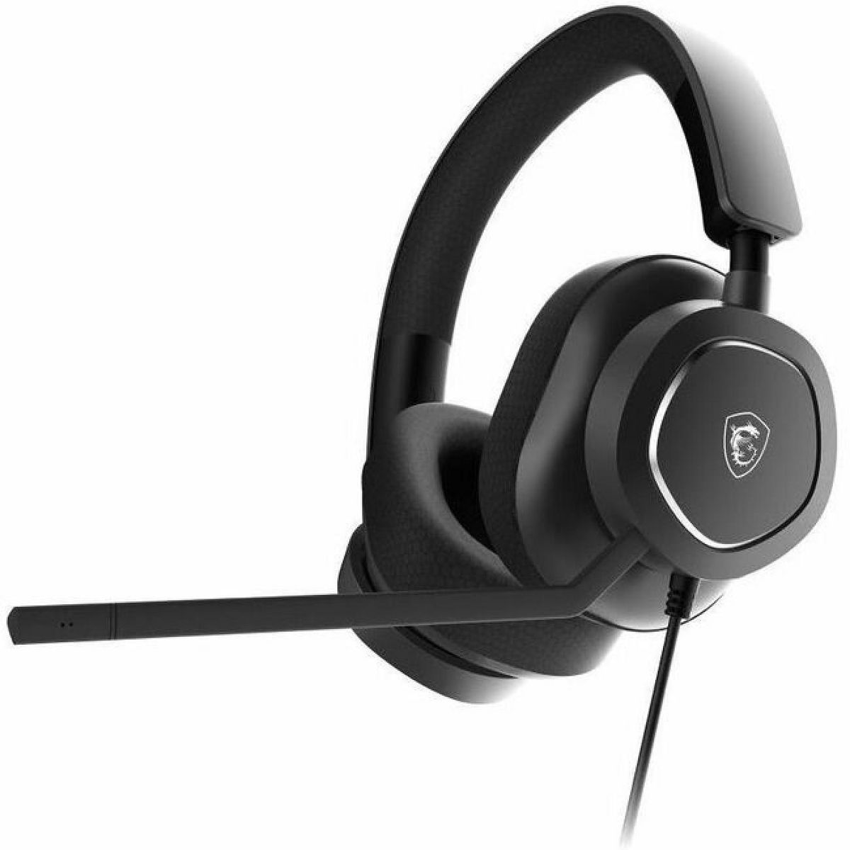 MSI MAESTRO 300 Gaming Headset - Stereo - USB Type C - Wired - 32 Ohm - 20 Hz to 40 kHz - Over-the-head, Over-the-ear - Binaural - Circumaural