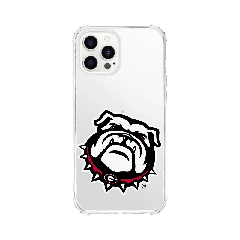 NCAA Georgia Bulldogs Clear Tough Edge Phone Case - iPhone 12 Pro Max, 1 of 5
