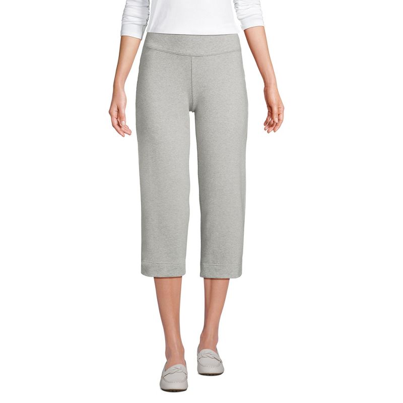 Lands' End Women's Starfish Mid Rise Crop Pants, 1 of 4
