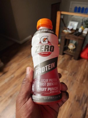 Save on Gatorade Zero Protein Thirst Quencher Fruit Punch - 4 pk