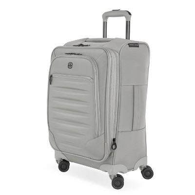 SWISSGEAR Checklite Softside Carry On Suitcase - Gray