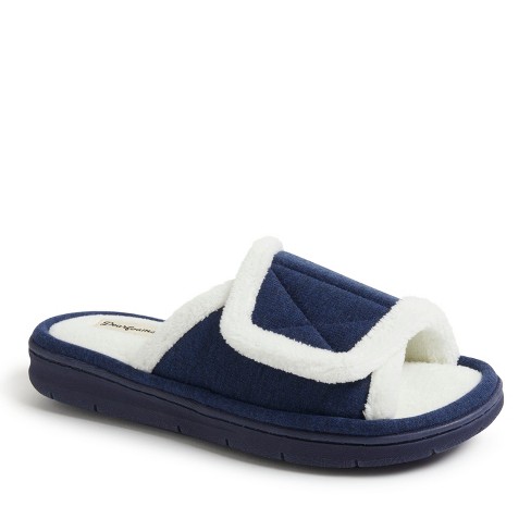 Dearfoams Women s Orla Adjustable Shower Slide House Shoe Slipper Target