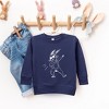 The Juniper Shop Dabbing Bunny Toddler Graphic Sweatshirt - 2 of 2