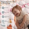 GOTGELIF 50"x50" Extra-Thick Cushioned Foam Baby Play Mat Foldable & Non-Slip Tummy Time Mat - 2 of 4