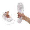 Unique Bargains Comfort Sport Shoe Inserts Fit Shoe White Gray 1 Pair - 2 of 4