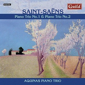 Saint-Saens & Aquinas Piano Trio - Piano Trios No. 1 & 2 with the Aquinas Piano Trio (CD) - 1 of 1