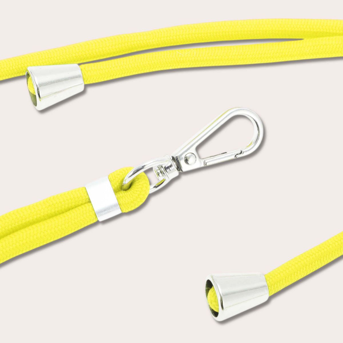 Unique Bargains Adjustable Mobile Phone Strap with Universal Patch Light Yellow 1 Pc - thumbnail 6