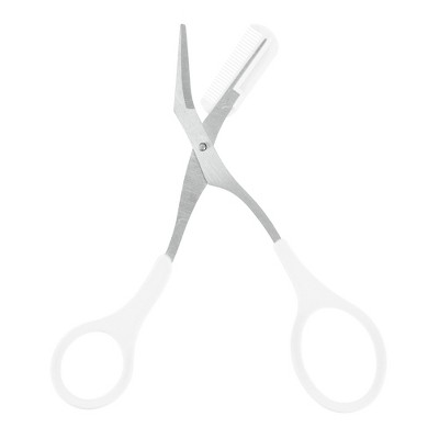 BR53_Pro Polish Brow Scissors with Comb – eCosmetics: Popular Brands, Fast  Free Shipping, 100% Guaranteed