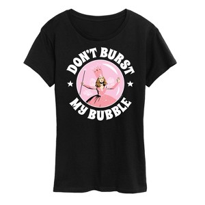Women's - Wizard of Oz - Don't Burst My Bubble Short Sleeve Graphic T-Shirt - 1 of 4