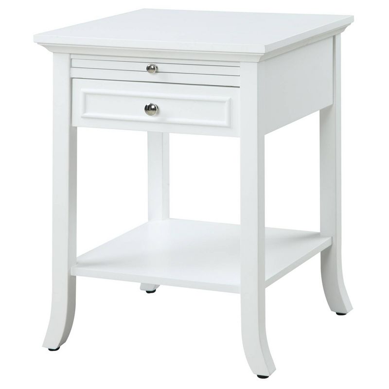 American Heritage Logan End Table with Drawer and Slide - Johar Furniture , 1 of 6