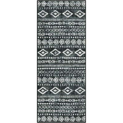 Lahome Machine Washable Cashmere Area Rug-Modern Soft Carpet for Living Room, Bedroom, or Office