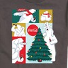 Men's - Coca Cola - Christmas Tree Polar Bears Short Sleeve Graphic T-Shirt - 2 of 4